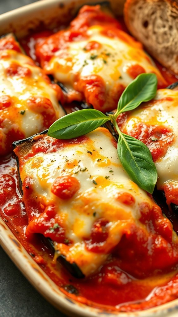 Endless Love Eggplant Parmesan