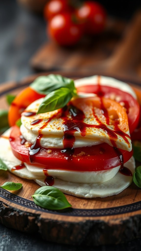 Cupid’s Choice: Romantic Caprese Salad