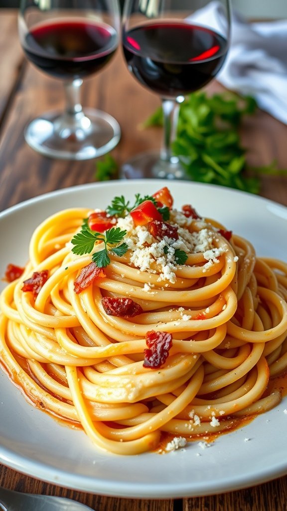 Forever Yours Fettuccine Carbonara Recipe