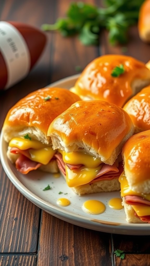 Easy & Scrumptious Loaded Ham and Cheese Sliders