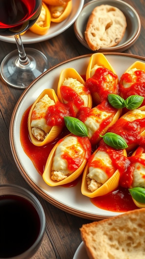 Soulmate Stuffed Shells with Cheese Recipe