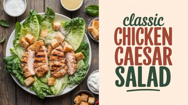 Classic Chicken Caesar Salad Recipe