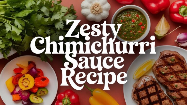 Zesty Chimichurri Sauce Recipe