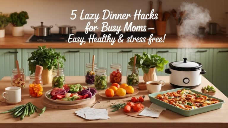 5 Easy Spring & Summer Dinner Hacks for Tired Parents