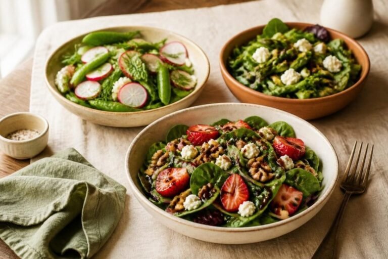 10 Fresh and Easy Spring Salads Perfect for Busy Weeknights
