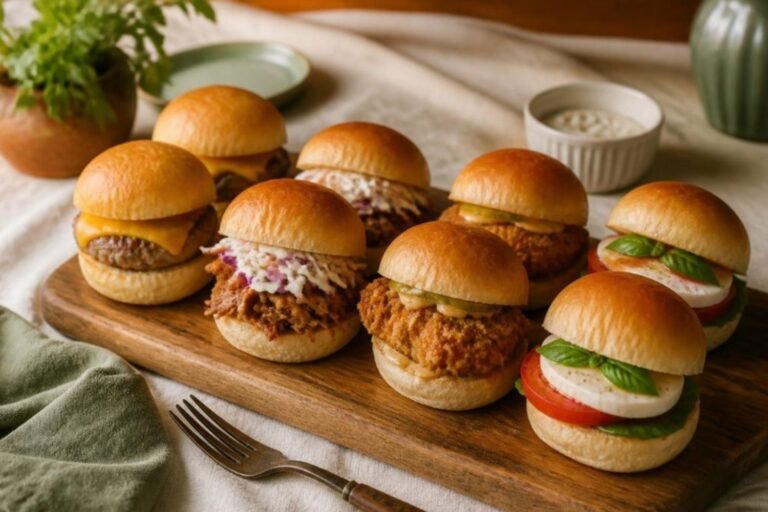 10 Unique and Interesting Recipes for Mini Sliders