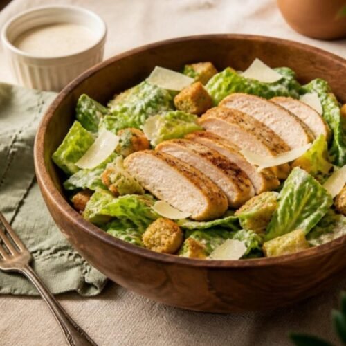 Classic Chicken Caesar Salad Recipe