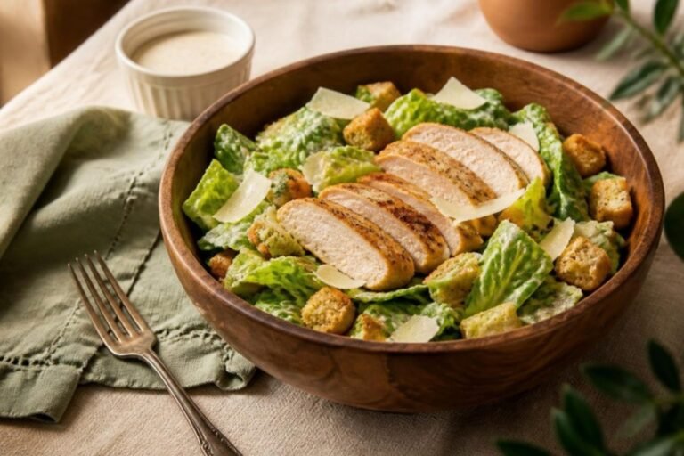 Classic Chicken Caesar Salad Recipe