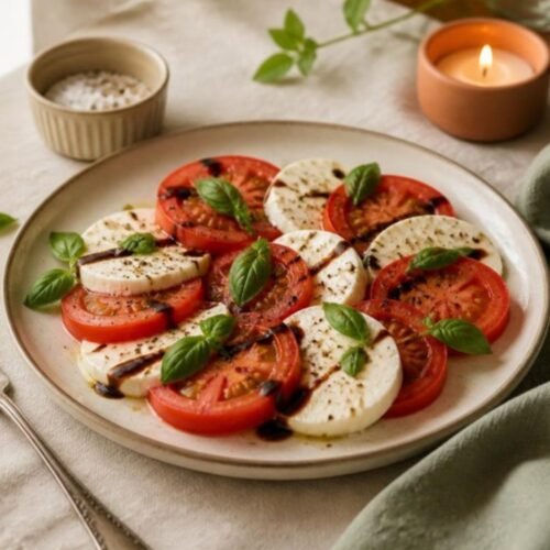Cupid’s Choice: Romantic Caprese Salad