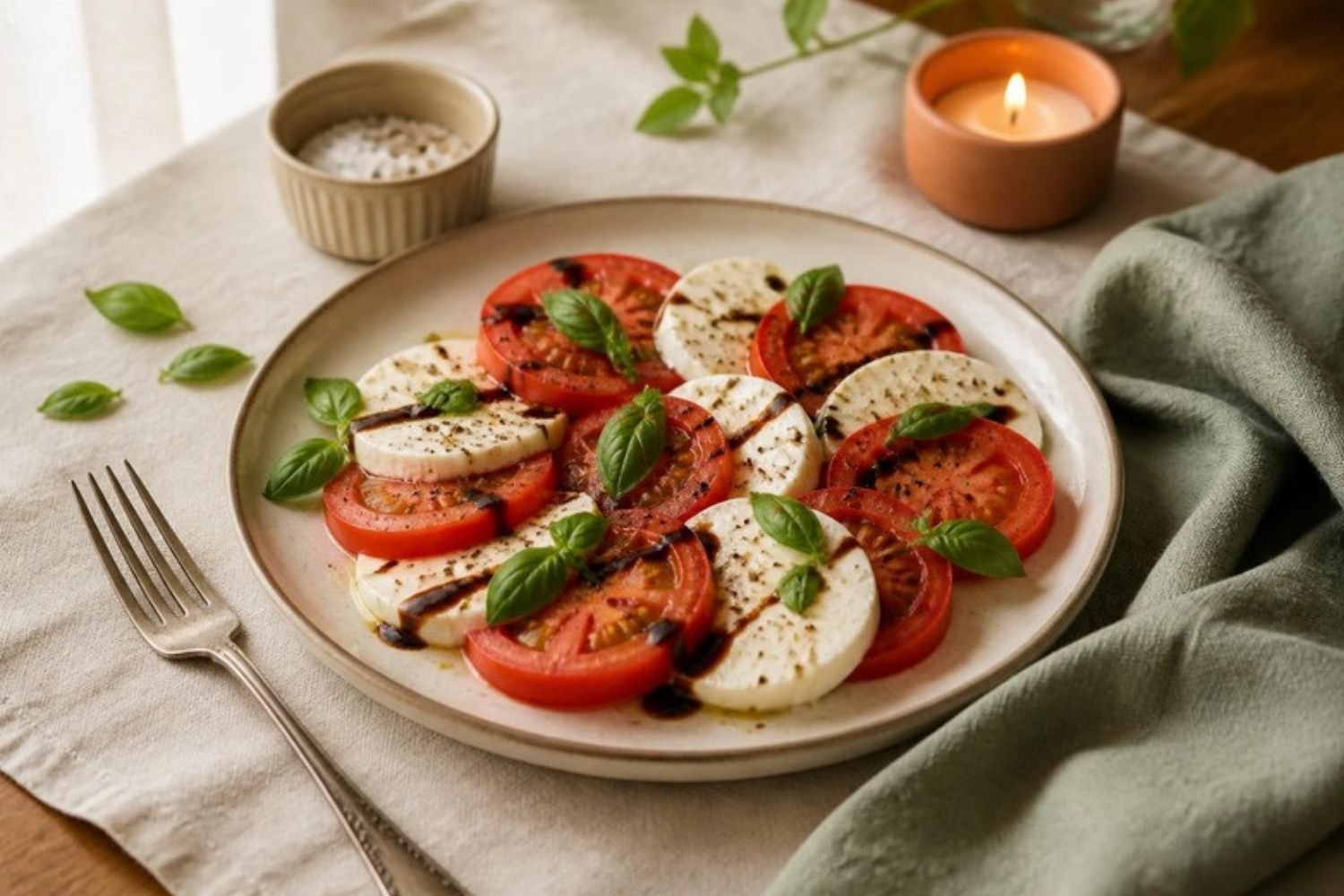 Cupid’s Choice: Romantic Caprese Salad