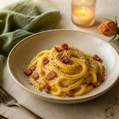 Forever Yours Fettuccine Carbonara Recipe