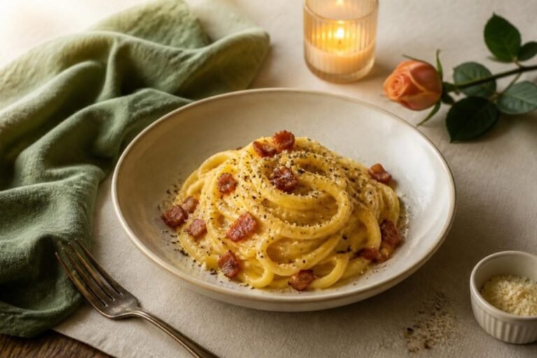Forever Yours Fettuccine Carbonara Recipe