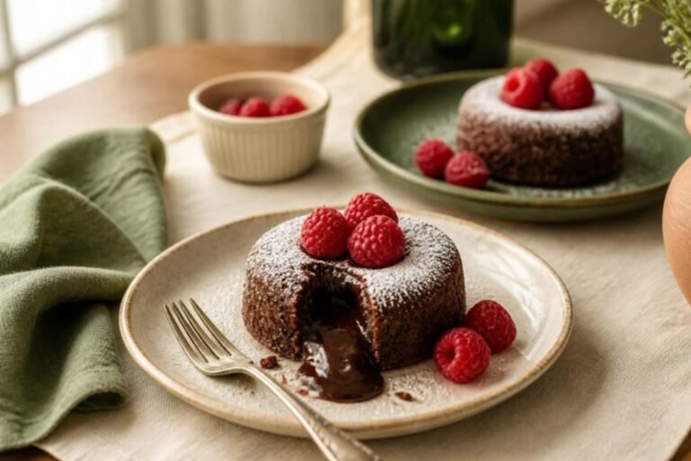 Instant Pot Chocolate Lava Cake (For One or Two)