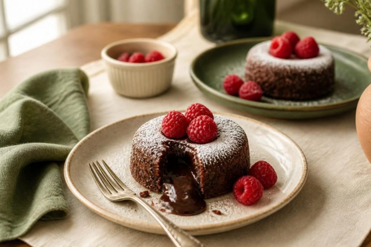 Instant Pot Chocolate Lava Cake (For One or Two)