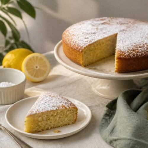 Instant Pot Lemon Ricotta Cake
