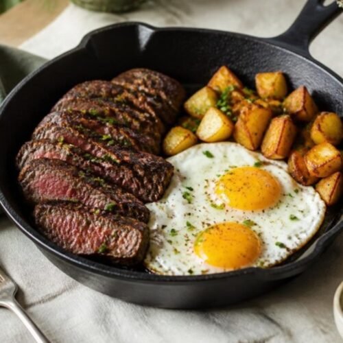 Savory Steak and Eggs Breakfast Recipe