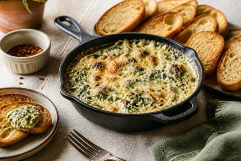Silky and Cheesy Spinach and Artichoke Dip Recipe